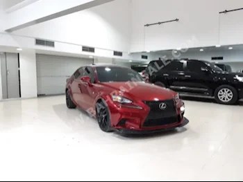 Lexus  IS  350  2015  Sedan  Automatic  6  127,800  AWD  Red  Gasoline