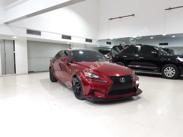 Lexus  IS  350  2015  Sedan  Automatic  6  127,800  AWD  Red  Gasoline