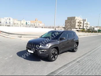 Jeep  Compass  2018  SUV  Automatic  4  43,800  4WD  Gray  Gasoline