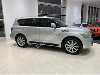 Infiniti  QX  80  2014  SUV  Automatic  8  142,600  AWD  Silver  Gasoline