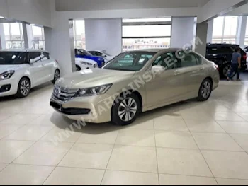 Honda  Accord  2016  Sedan  Automatic  4  64,400  FWD  Gold  Gasoline