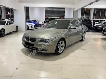 بي ام دبليو  الفئة - الخامسة  525i  2010  سيدان  اتوماتك  6  124,100  دفع خلفي  ذهبي  بنزين