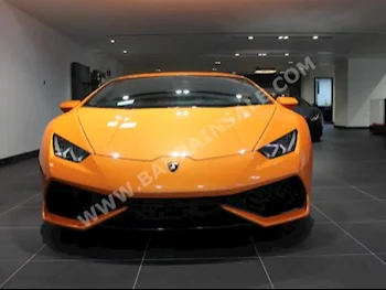Lamborghini  Huracan  LP610-4  2015  Coupe / Sport  F-1  10  20,000  AWD  Orange  Gasoline