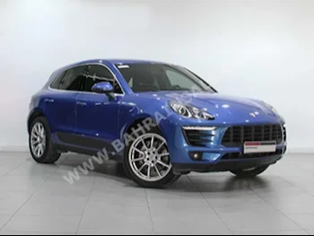 Porsche  Macan  S  2016  SUV  Automatic  8  18,200  RWD  Blue  Gasoline
