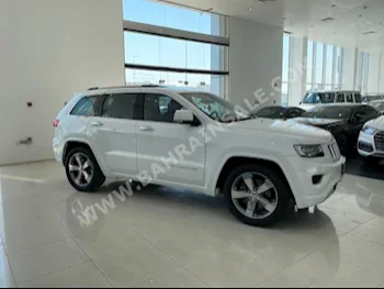 Jeep  Grand Cherokee  Overland  2016  SUV  Automatic  8  107,000  4WD  White  Gasoline
