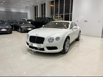 بنتلي  كونتيننتل  جي تي  2014  سيدان  اتوماتك  8  54,000  دفع خلفي  أبيض  بنزين
