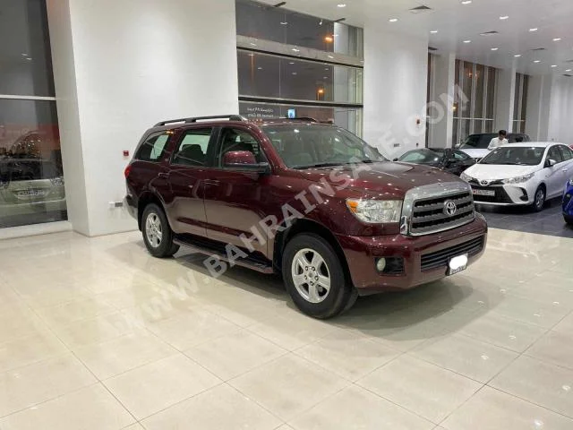 Toyota  Sequoia  SR5  2010  SUV  Automatic  8  111,700  4WD  Red  Gasoline