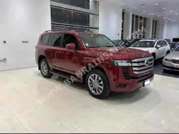 Toyota  Land Cruiser  GXR  2021  SUV  Automatic  6  1,800  AWD  Red  Gasoline