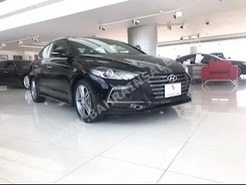 Hyundai  Elantra  TURBO  2018  Sedan  Automatic  4  0  FWD  Black  Gasoline