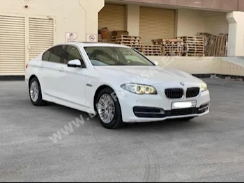 BMW  5-Series  520i  2014  Sedan  Automatic  4  140,100  FWD  White  Gasoline