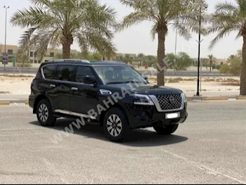 نيسان  باترول  أكس أي  2022  اس يو في  اتوماتك  6  3,000  دفع كلي مستمر  أسود  بنزين
