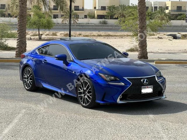 Lexus  RC  350  2016  Sedan  Automatic  6  66,950  RWD  Blue  Gasoline