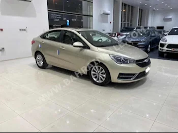 شيري  أريزو 5  2018  سيدان  اتوماتك  4  90,500  دفع أمامي  ذهبي  بنزين