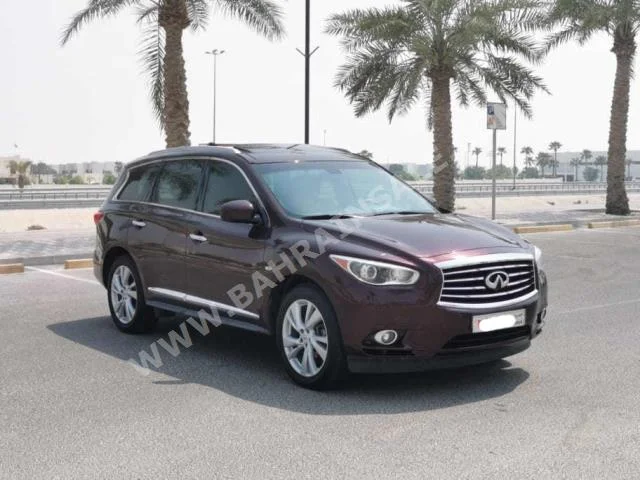 انفنيتي  جيه اكس  35  2013  اس يو في  اتوماتك  6  135,200  دفع خلفي  أحمر  بنزين