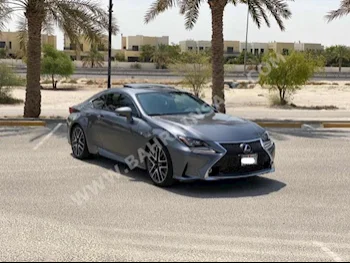 Lexus  RC  F  2017  Coupe / Sport  Automatic  6  45,150  RWD  Gray  Gasoline