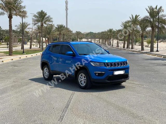 Jeep  Compass  2021  SUV  Automatic  4  14,000  4WD  Blue  Gasoline