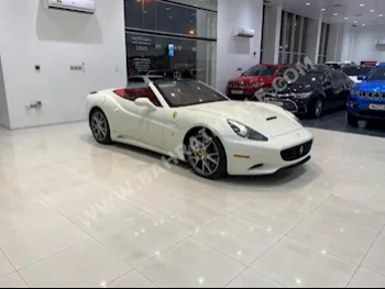 فيراري  كليفورنيا اف 1  2010  كوبيه \ سبورت  اتوماتك  8  23,400  دفع خلفي  أبيض  بنزين