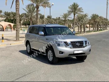 نيسان باترول اس اي 2017 اس يو في اتوماتك 6 140,800 دفع كلي مستمر فضي بنزين