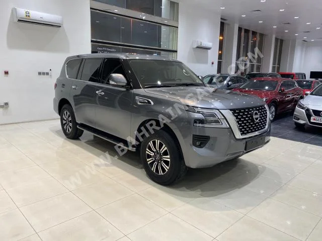 Nissan  Patrol  SE  2022  SUV  Automatic  6  2,200  AWD  Gray  Gasoline